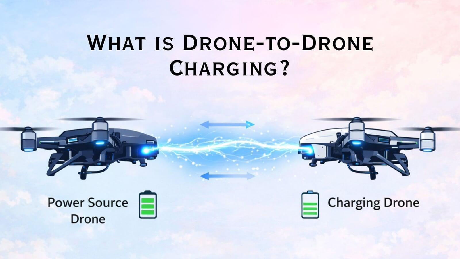What is drone-to-drone charging? What is drone-to-drone charging?