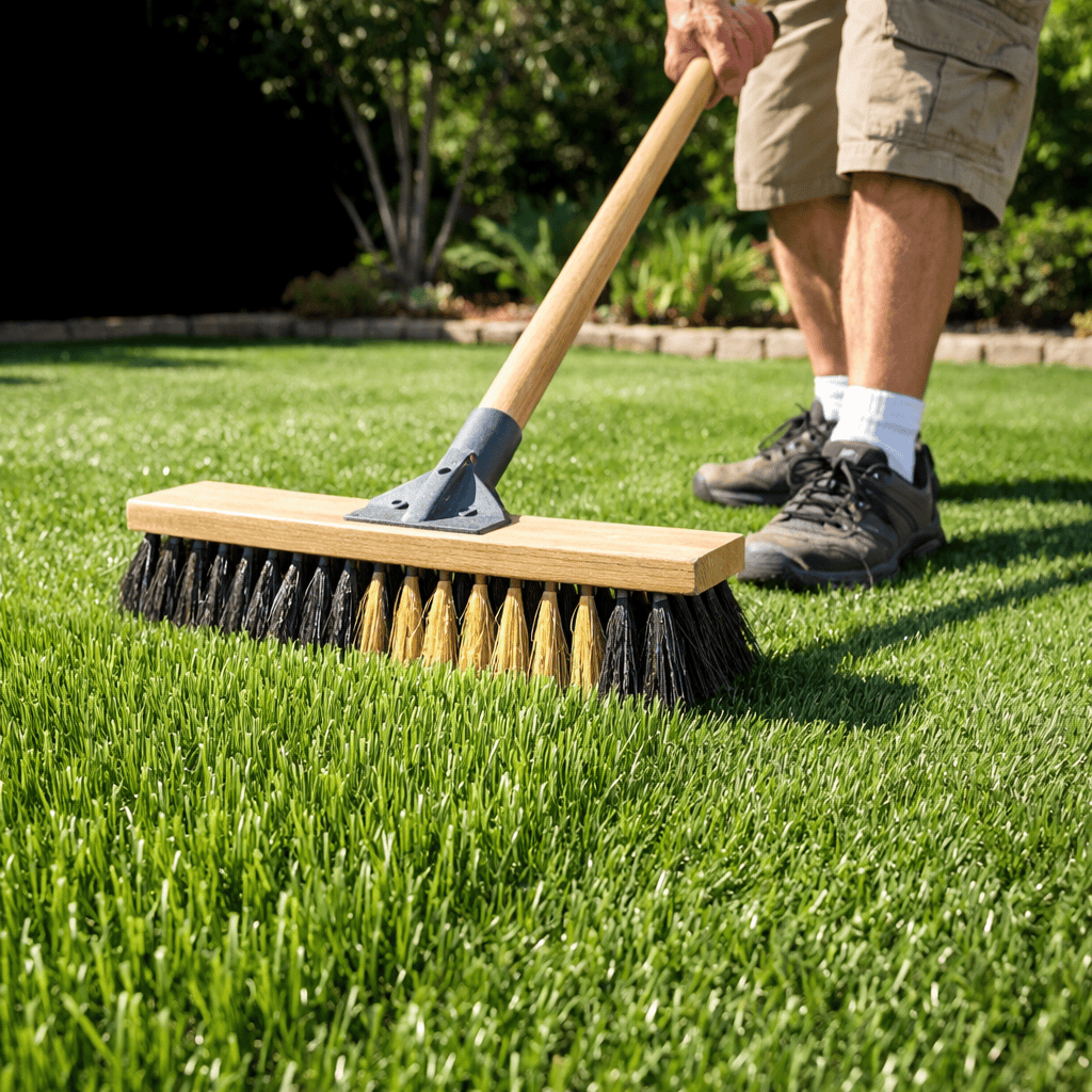 Colored polymer granules used in artificial turf manufacturing, highlighting material composition for high-performance synthetic grass systems Colored polymer granules used in artificial turf manufacturing, highlighting material composition for high-performance synthetic grass systems