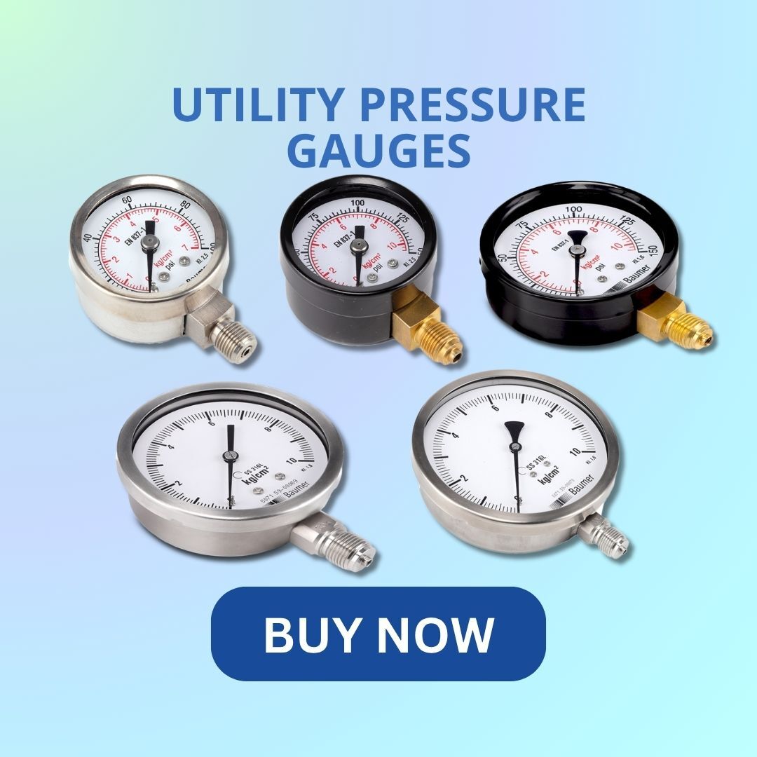 Utility pressure gauges Utility pressure gauges