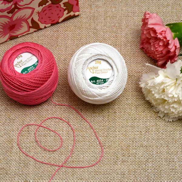 Anchor mercer crochet cotton Art.4054 Tkt.20