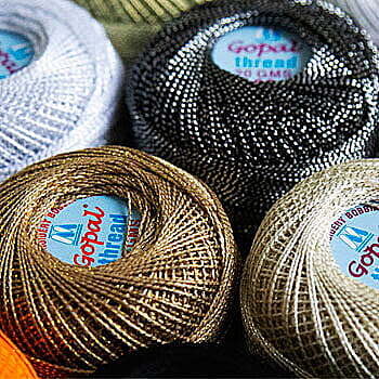 Metallic Mercer Crochet 20