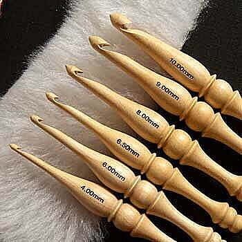 Wooden Crochet Hooks