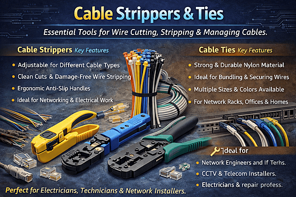 Cable Strippers & Ties