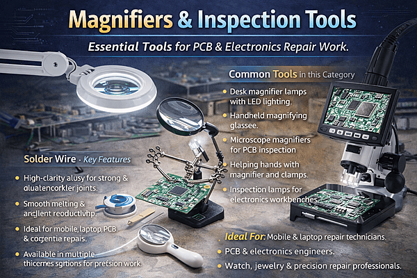 Magnifiers & Inspection Tools