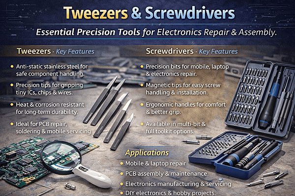 Tweezers & Screwdrivers