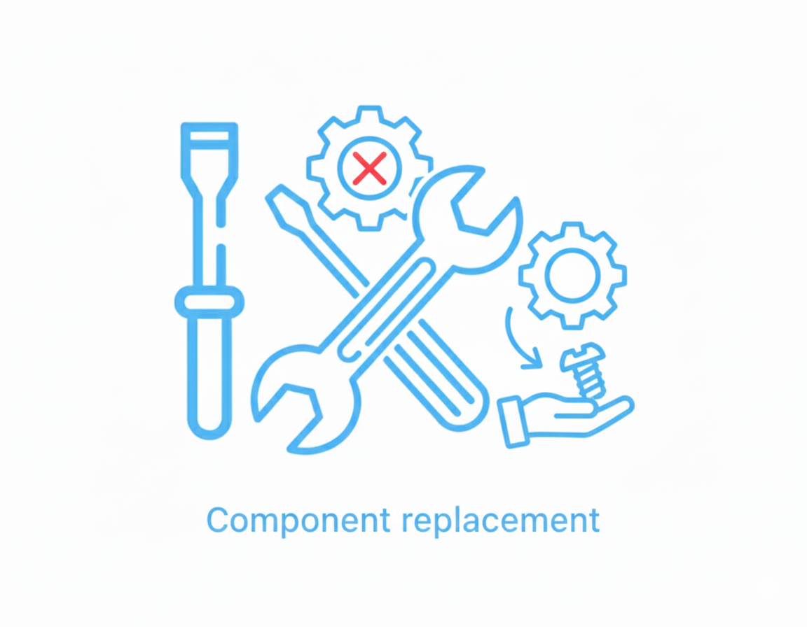Component replacement.
