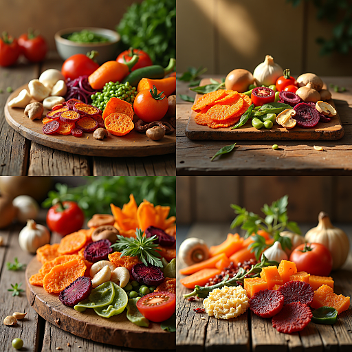 Dried vegetables & Mushrooms