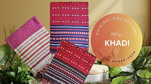 Khadi Cotton Sarees