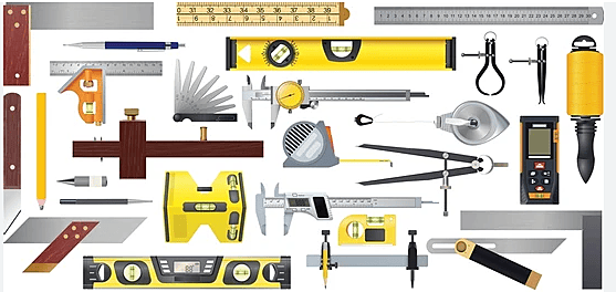 Measuring, Fastening, Layout Tools