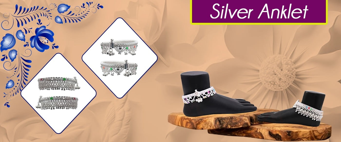 Silver Anklets
