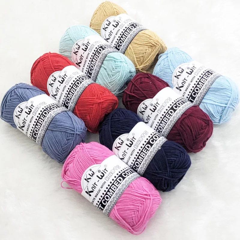 Crochet Combed Cotton