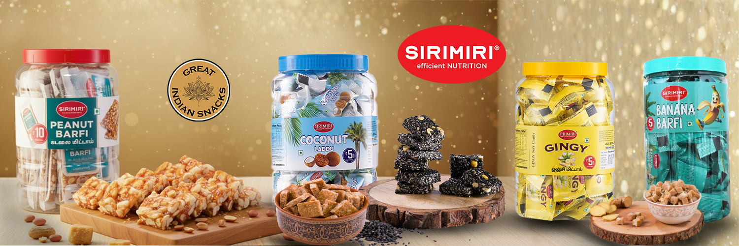 Great Indian Snacks from SIRIMIRI