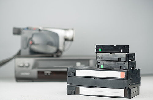 Old Video Cassettes Old Video Cassettes