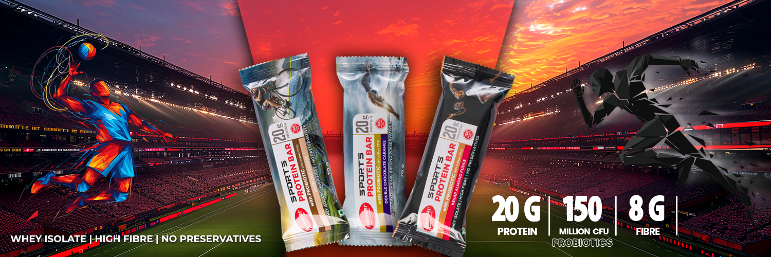 SIRIMIRI Sports Nutrition Protein Bar Banner
