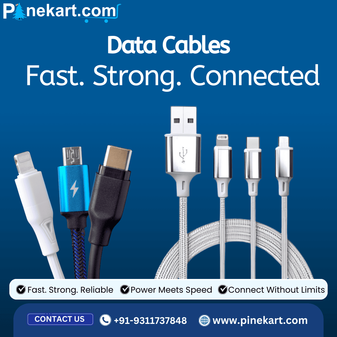 Premium USB, Type-C, and Lightning data cables – buy online for reliable charging and seamless data transfer