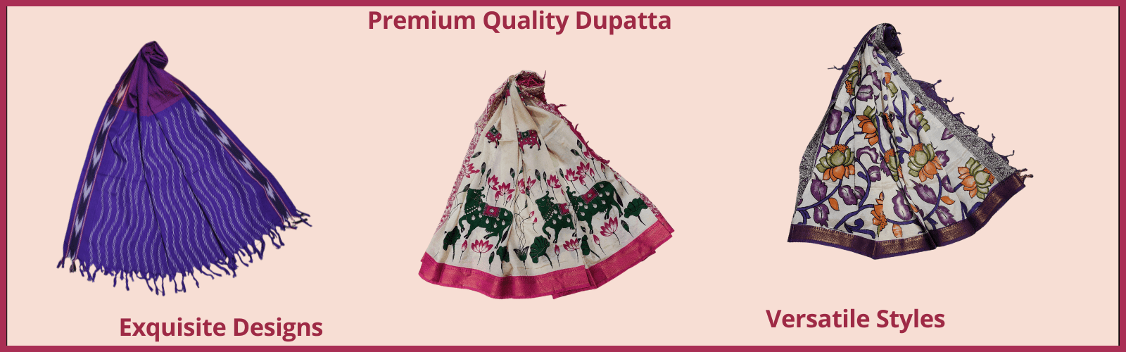 dupatta and chunnis for women and girls plain solid checks temple border batik printed floral striped dupattas