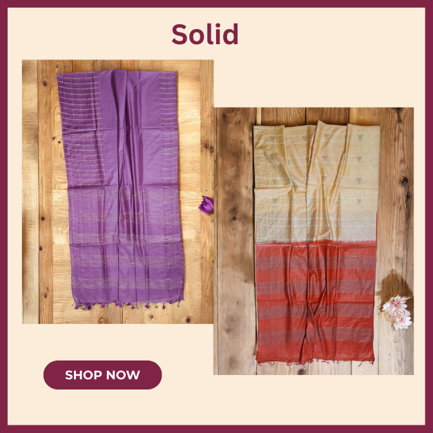 Silk Solid Saree Silk Solid Saree