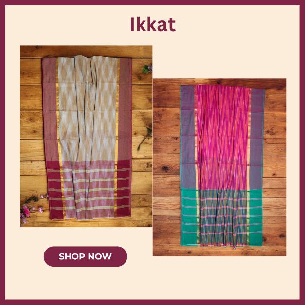 Ikkat Saree