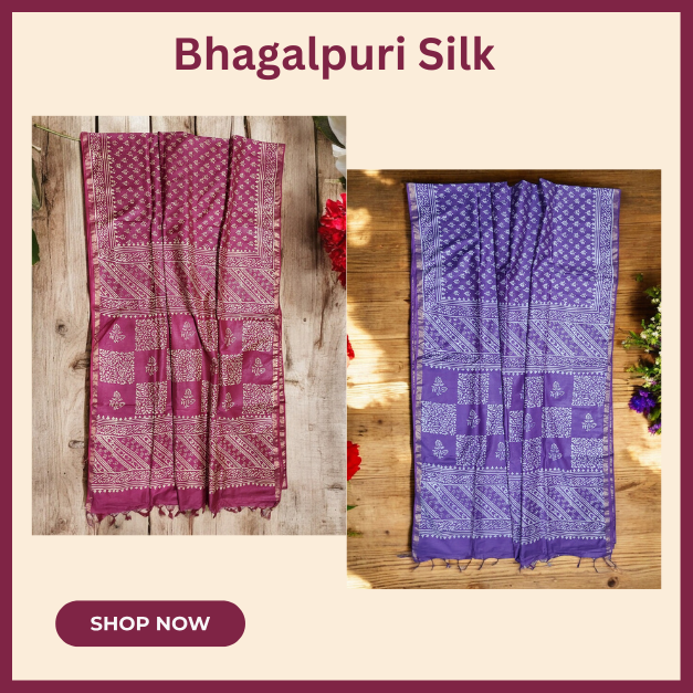 Bhagalpuri Silk Saree
