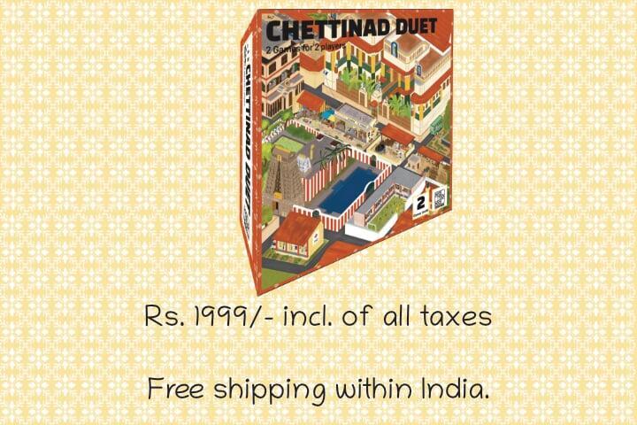 Chettinad Duet  Rs. 1999/- incl. of all taxes. Free shipping within India. 