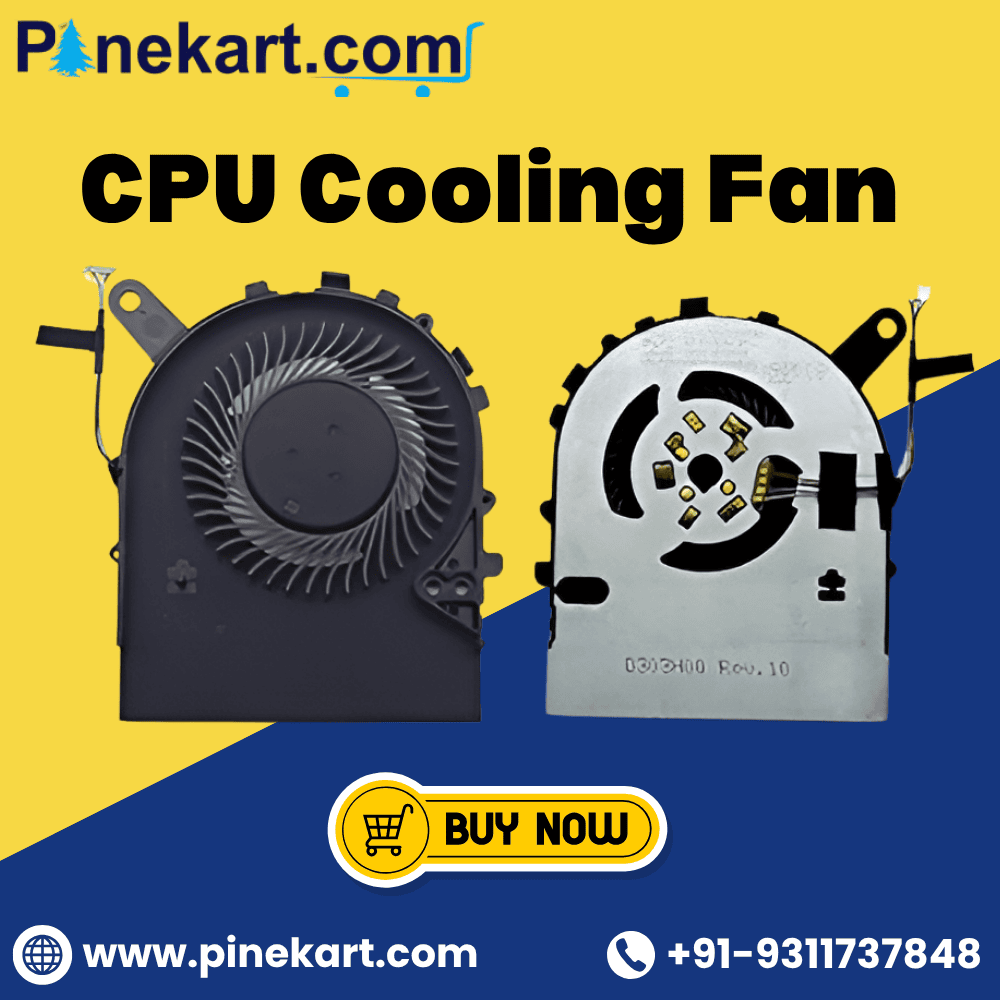 Laptop CPU fan for efficient cooling and heat management Laptop CPU fan for efficient cooling and heat management