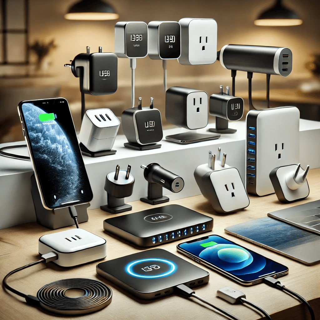 "Key features to consider when buying a charger, including fast charging, compatibility, and safety." "Key features to consider when buying a charger, including fast charging, compatibility, and safety."