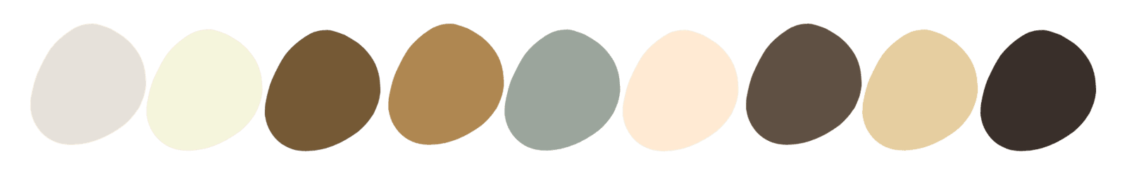 neutral color palette raw white cream soft beige driftwood for minimalist decor and scandinavian style