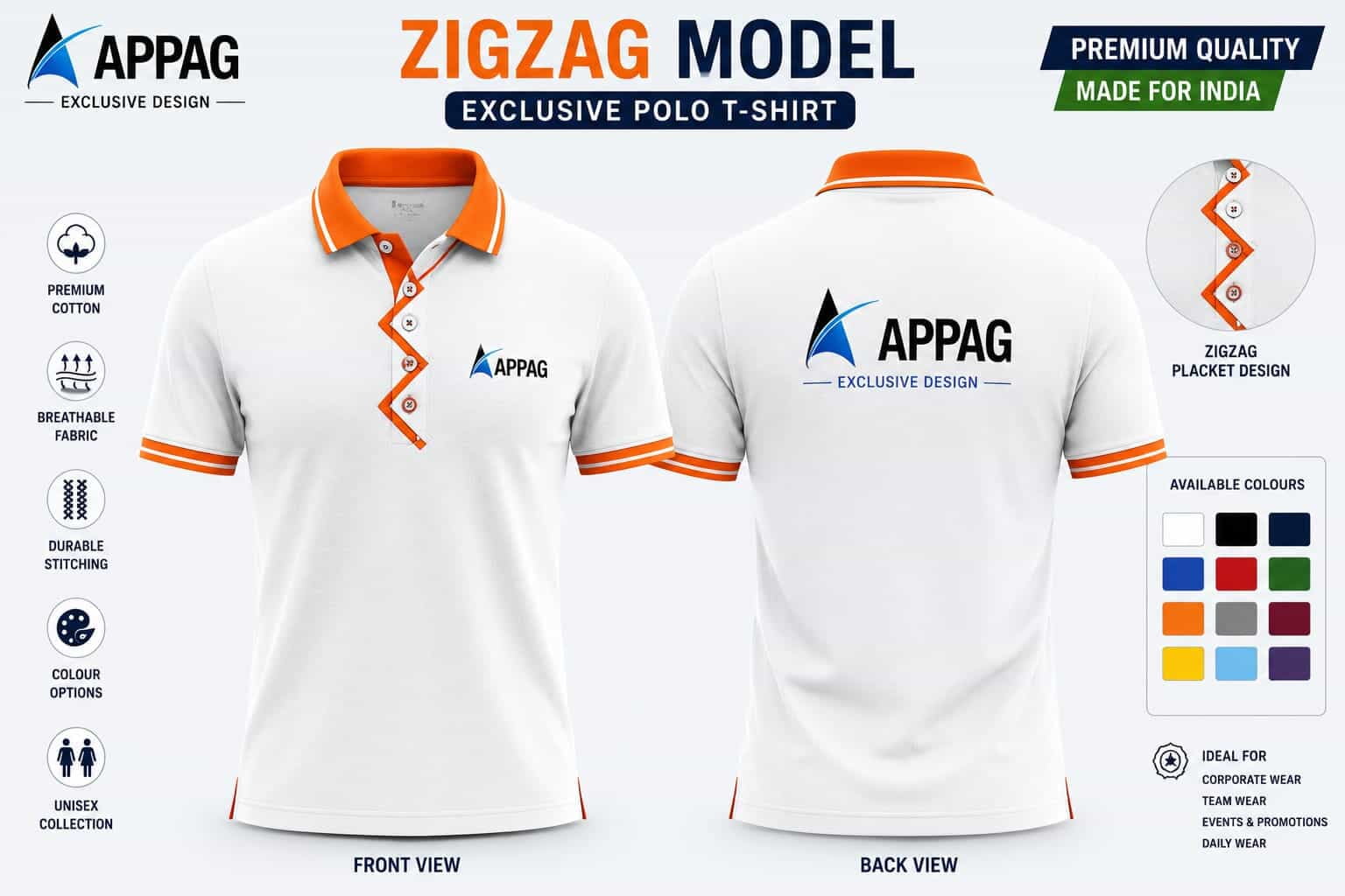 ZigZag Model Tshirts