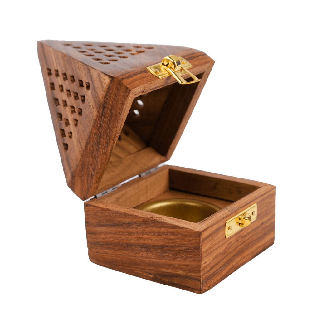 Wooden Dhoop Stand