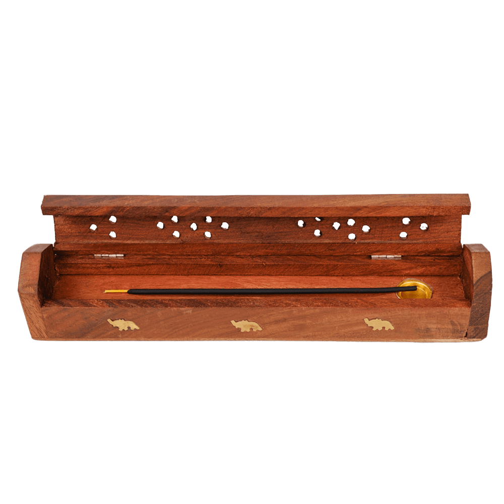 Wooden Pipe Shaped Incense Stick Hoder