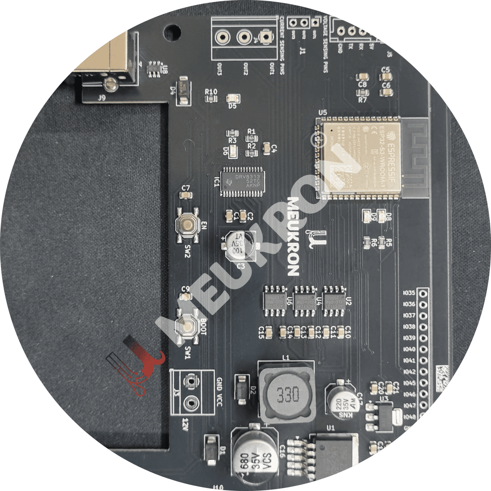 Custom ESP32 PCB Designed using KiCAD