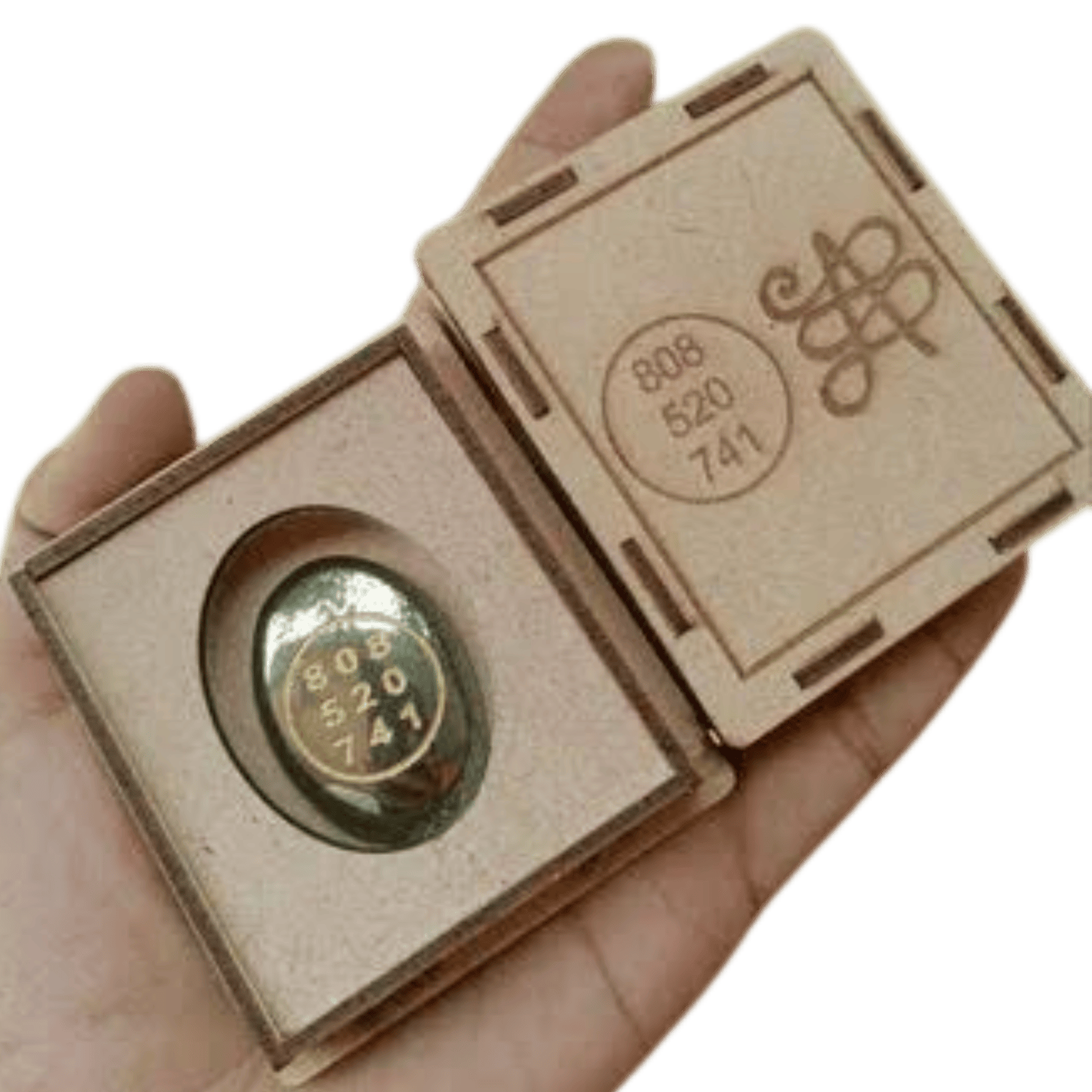 Pyrite Zibu Coin Packaging