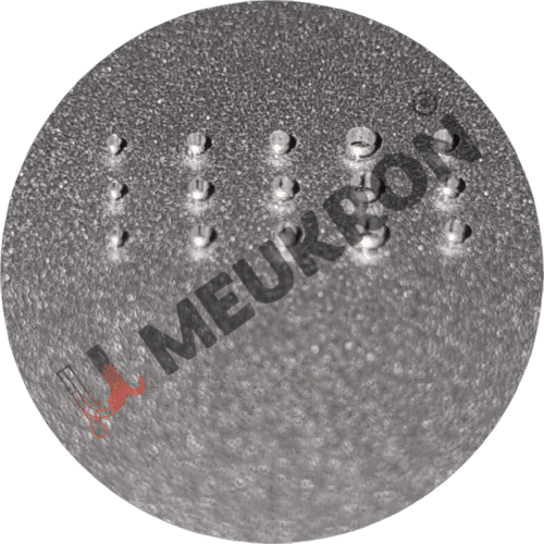 Through Holes on Glass - Macroscopic Image