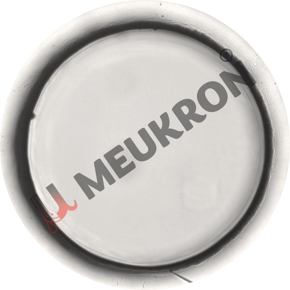 Through Hole on Glass - Microscopic Image