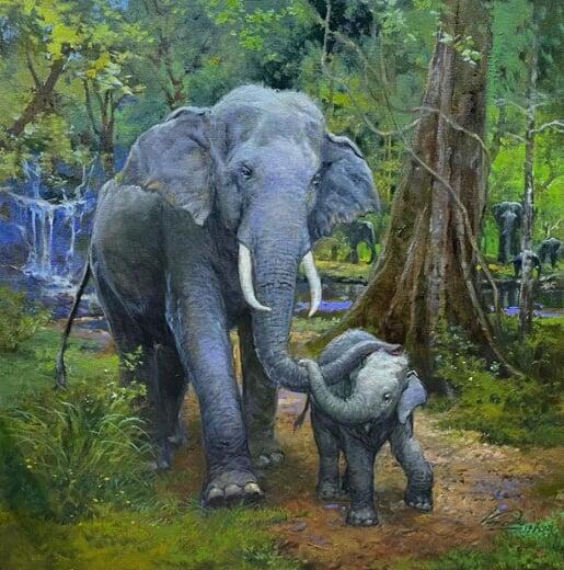 Elephant Paintings