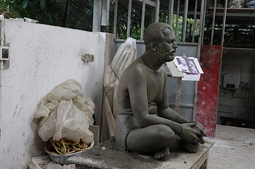 Ramkrishna Paramhansa Dev legacy statue India
