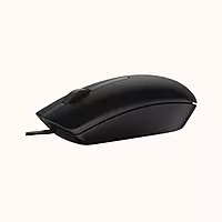 Used DELL MS 116-BK Wired Optical Mouse  (USB, Black)