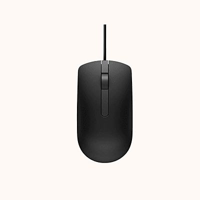 Refurbished Dell USB Optical Mouse (MS116)