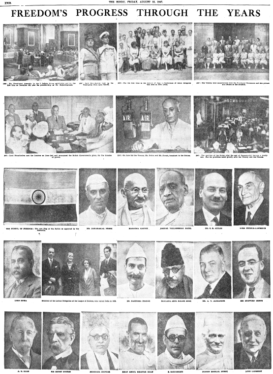 15 August 1947 Freedom's Progress Through The Years