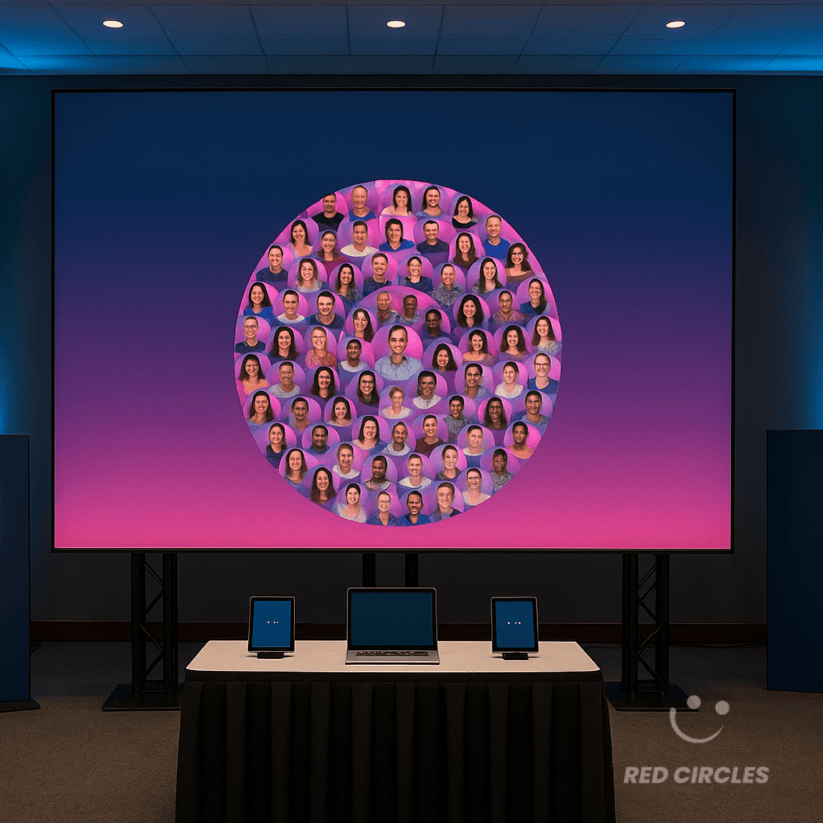 Digi Globe Mosaic Wall