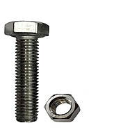 35MM - SS Nut and Bolt - M12