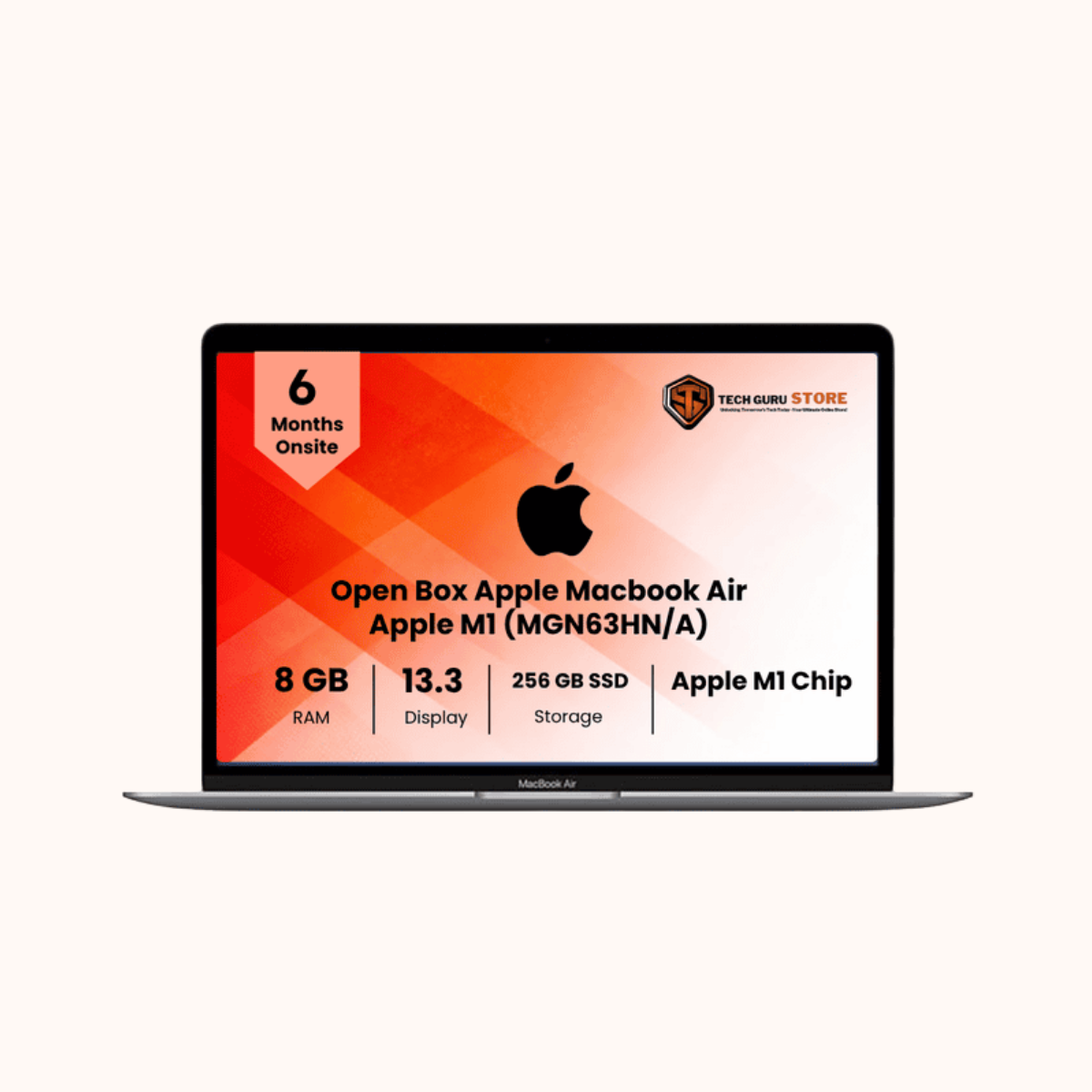 { Not for sale } Open Box Apple MacBook Air Apple M1 - 8 GB/256 GB SSD/Mac OS Big Sur (MGN63HN/A)