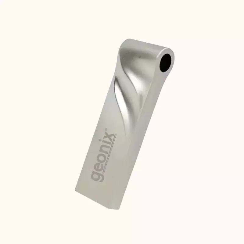 Geonix 64GB USB 3.2 Pen Drive, Lightweight Keyring Design,Grey-GXPDU64GB