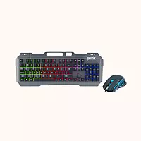 Geonix Cruiser CX1 Gaming Keyboard and Mouse Combo, Black-GXCPK-06