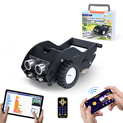 ACEBOTT QE028 SharkBot Smart Car Kit Compatible with Arduino , Python & ACECode