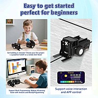 ACEBOTT QE032 TruckBott Smart Car Kit | Smart Factory Expansion for STEM Classrooms | Ages 14+ ACEBOTT QE032 TruckBott Smart Car Kit | Smart Factory Expansion for STEM Classrooms | Ages 14+