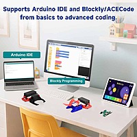 ACEBOTT QD028 2-in-1 Football & Battle Car Robotics Kit for Kids (8+) ACEBOTT QD028 2-in-1 Football & Battle Car Robotics Kit for Kids (8+)