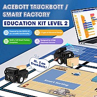 ACEBOTT QE032 TruckBott Smart Car Kit | Smart Factory Expansion for STEM Classrooms | Ages 14+ ACEBOTT QE032 TruckBott Smart Car Kit | Smart Factory Expansion for STEM Classrooms | Ages 14+