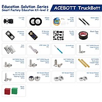 ACEBOTT QE032 TruckBott Smart Car Kit | Smart Factory Expansion for STEM Classrooms | Ages 14+ ACEBOTT QE032 TruckBott Smart Car Kit | Smart Factory Expansion for STEM Classrooms | Ages 14+