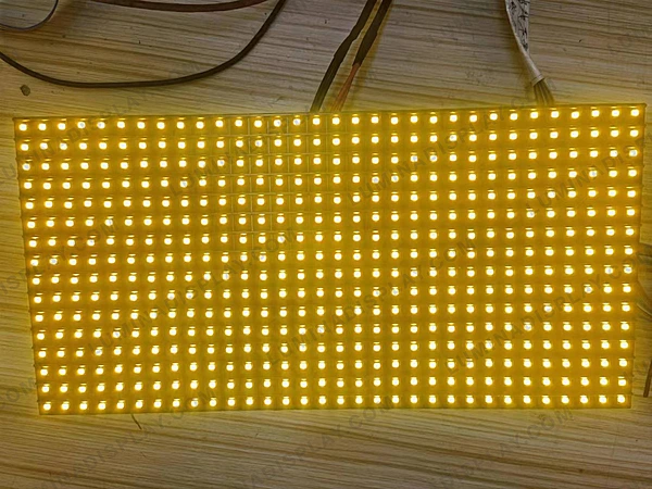 MEIYAD P10 outdoor single-colour yellow SMD LED module 320 x 160 mm – Lumina Display Systems